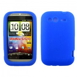 HTC Wildfire S G13 Silicone (Blue)